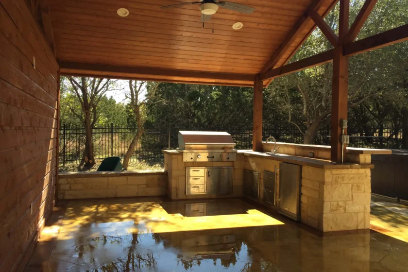 Dripping Springs, TX Outdoor Living Space